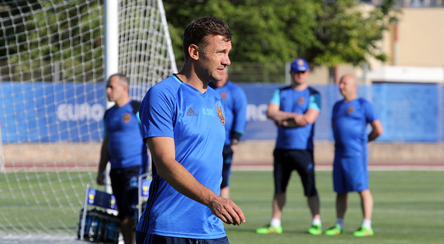 Андрей Шевченко — главный тренер сборной Украины