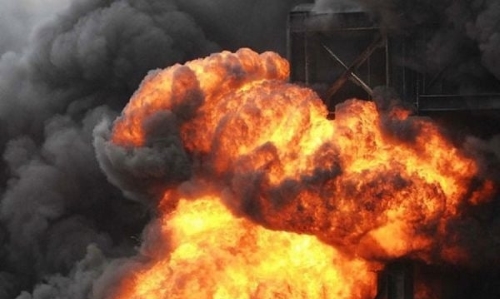 ЧП под Киевом: неизвестные расстреляли из гранатомёта здание завода