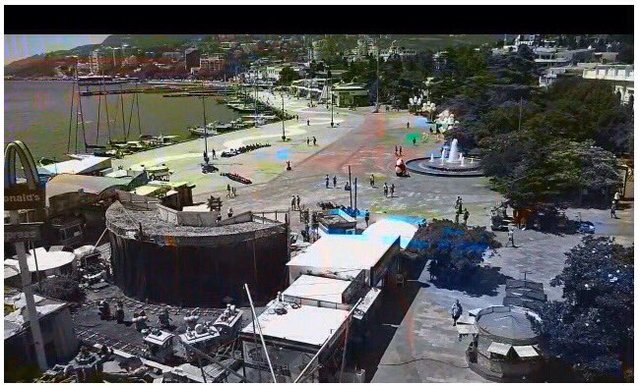 Крымские пляжи практически пустуют даже в выходной день