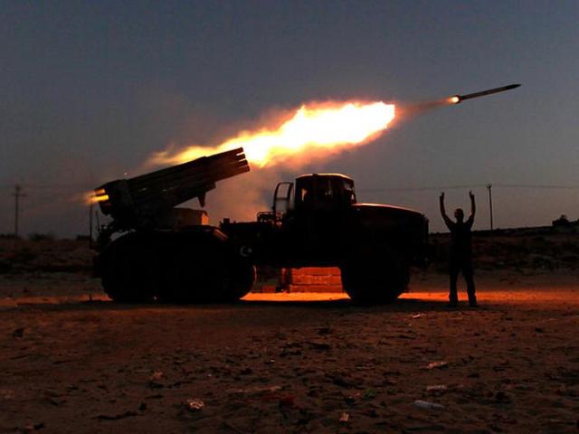 Россиянин снял видео обстрела Украины ’’Градами’’