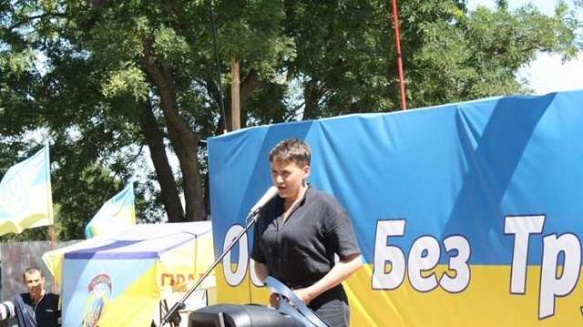 Найем намекнул, что Савченко самозванка