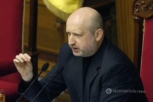 Турчинов заявил, что Россия испытывает в зоне АТО новое оружие