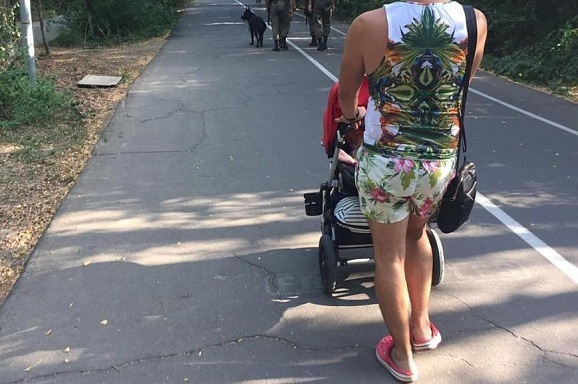 В Одессе на Трассе здоровья нацгвардейцы показывали трусы и грозились арестовать свидетелей