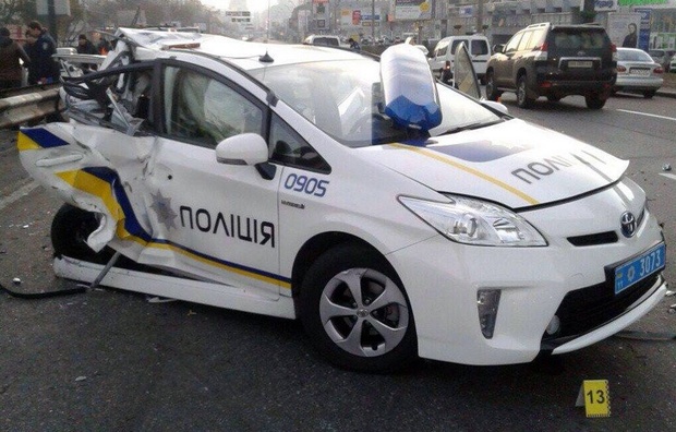 Поліція розбила 150 із 235 отриманих автомобілів Toyota Prius