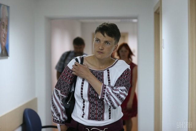 Савченко приїхала у Лук’янівське СІЗО