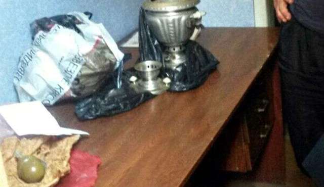 На Донетчине полиция задержала мужчину с гранатой в самоваре