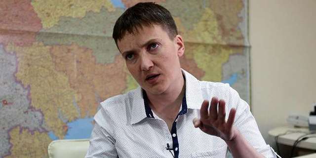 Савченко закликала до відкритої війни з Росією