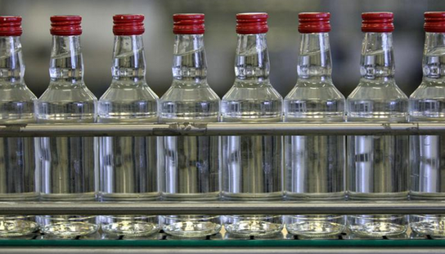 Производство алкоголя в Украине снова упало
