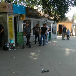 Киевляне задержали грабителя в пункте обмена валют