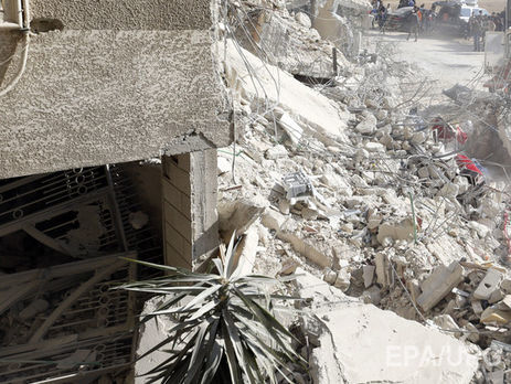 Российская авиация нанесла удар по жилым кварталам Алеппо. ШОКИРУЮЩЕЕ ВИДЕО