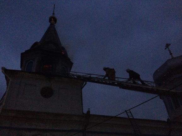 У селі на Одещині згорів храм УПЦ МП