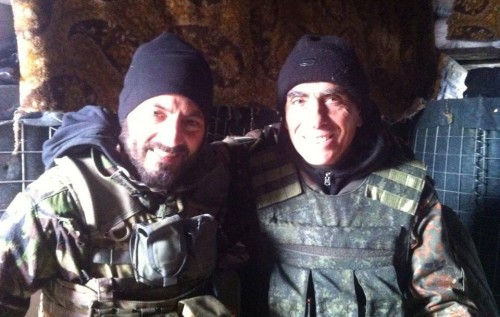 Горячие итальянские парни в холодных украинских окопах