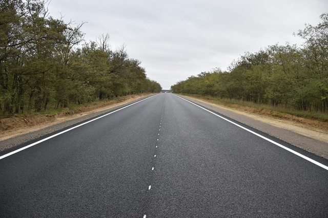 Херсонщина выстрадала современную европейскую трассу