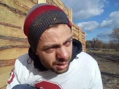 На Киевщине избили видеооператора "Стопкора". Фотофакт