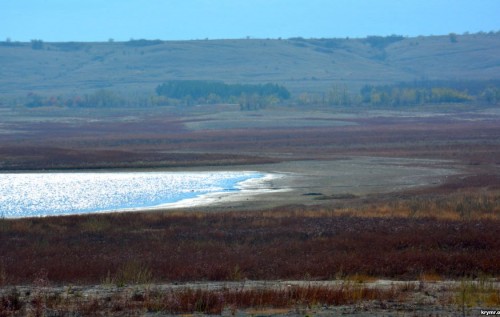 Тайганское водохранилище Крыма превратилось в ставок