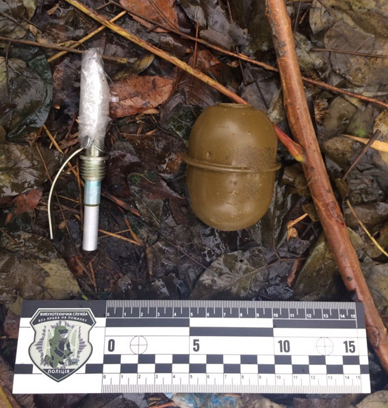 В Николаеве полицейский предотвратил взрыв гранаты в людном месте