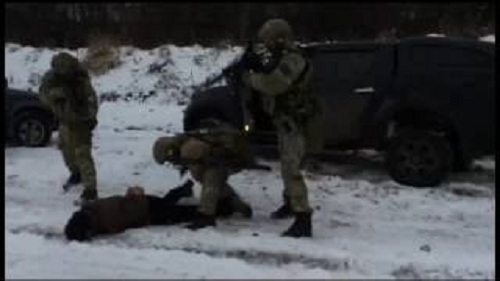 Бойцы СБУ освобождают похищенного экс-сотрудника ФСБ Богданова