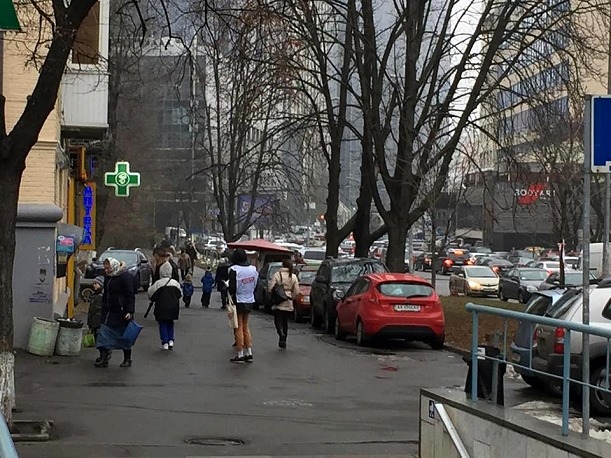 В центре Киева напали на агитатора “Солидарности”