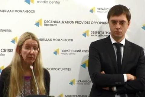 Супрун і Омелян відмовляються від обраних держсекретарів