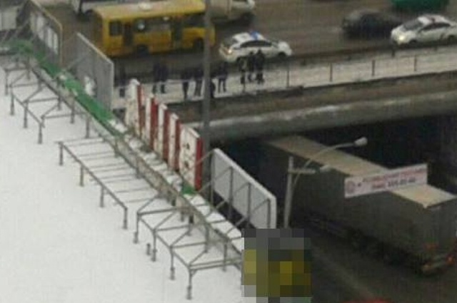 В Киеве спасли нерешительного самоубийцу