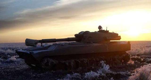 Боевики спрятали две САУ в одном из парков Донецка