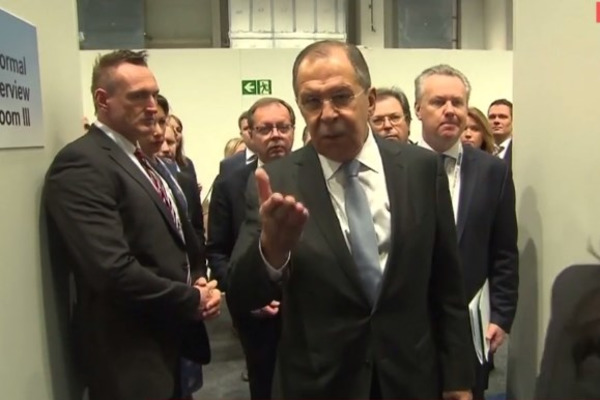 Лавров обозвал журналиста Reuters "дебилом"