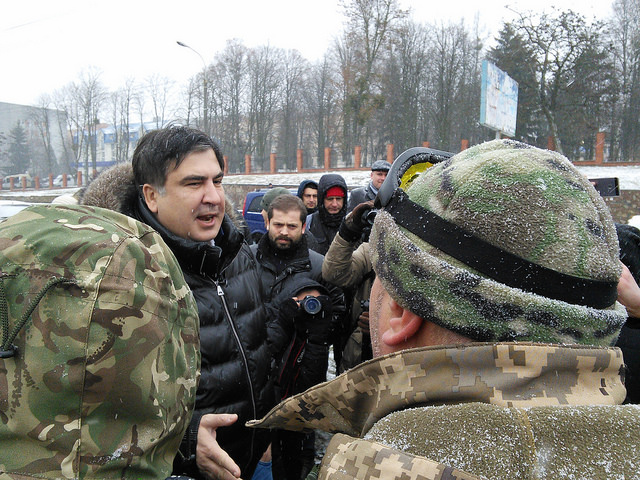 Саакашвілі заявив, що на Рівненщині замість влади — бандити
