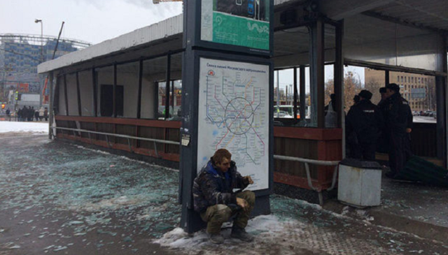 Появились первые кадры из взорванного московского метро