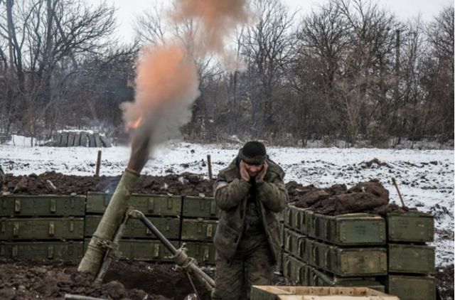 На Мариупольском и Донецком направлениях не смолкала тяжелая артиллерия