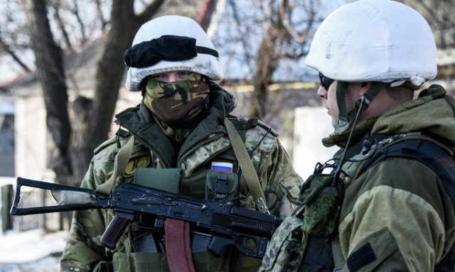 В Дебальцево массово прибыли российские военные