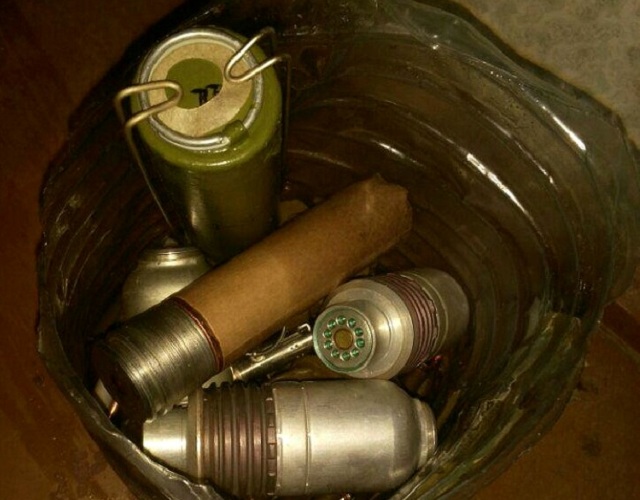 СБУ виявила п’ять сховищ з боєприпасами терористів