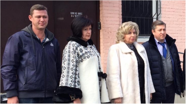 Лутковская посетит украинских политзаключенных в Москве