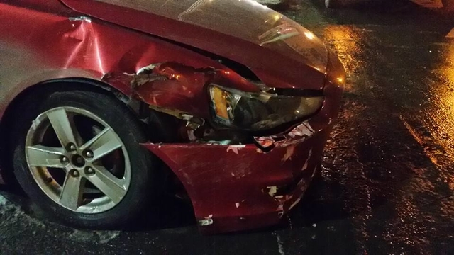 В Киеве пьяный водитель устроил разгром на АЗС