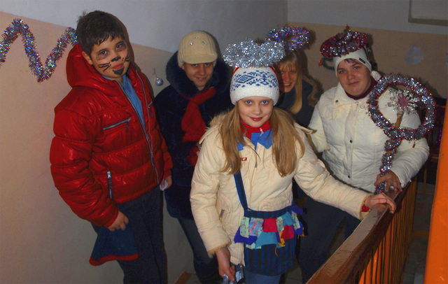 У Чернігові колядники рвали гроші