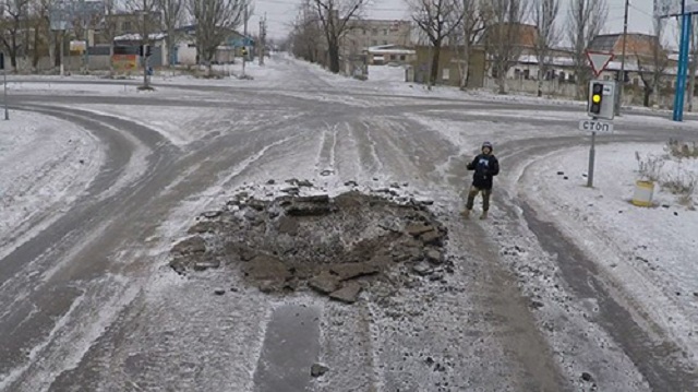 Боевики ведут массированные обстрелы на побережье Азовского моря