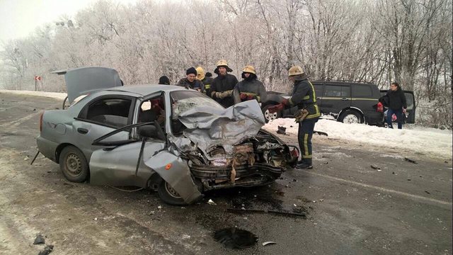 На Хмельниччині поліцейський спровокував ДТП і втік з місця пригоди