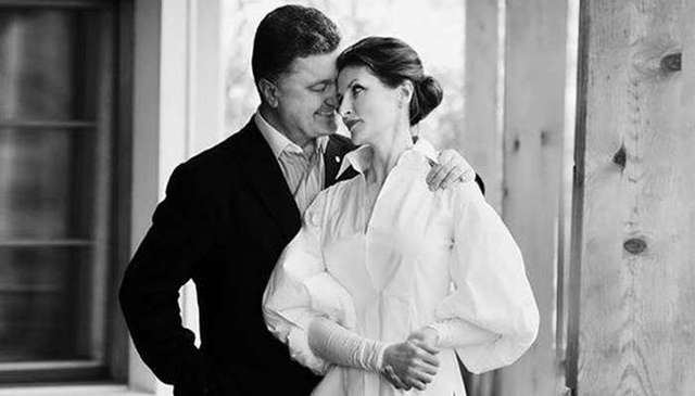 Порошенко поздравил жену Марину с Днем рождения