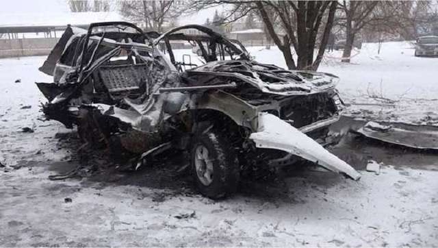 У "ЛНР" звинуватили "київських карателів" у підриві авто начальника місцевої "міліції"