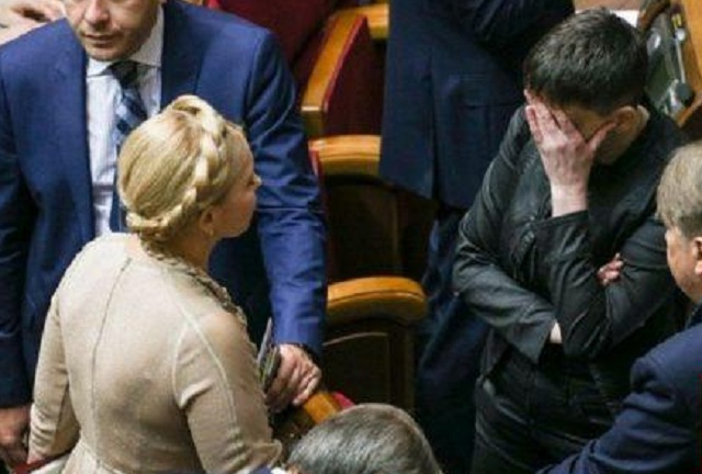 Савченко: Я бы с Тимошенко в разведку не пошла