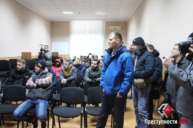 В Николаеве сорвали собрание, организованное движением Медведчука