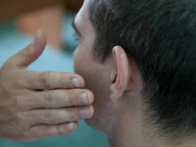 Участник "блокады" дал пощечину Аброськину, но тот был не против