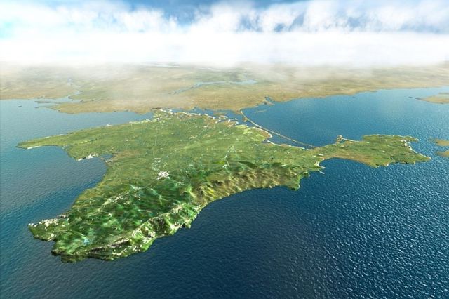 Крым не наш: во Львове разгорелся скандал из-за карты