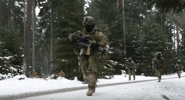 Американские десантники на границе с Россией. ФОТО