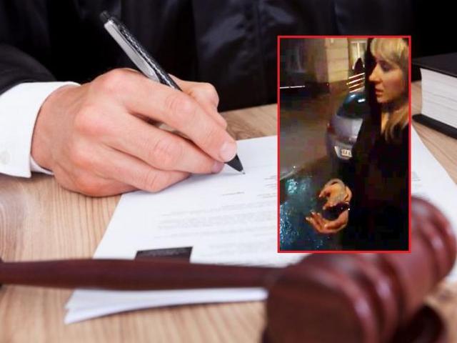 Київські поліцейські одягли наручники на суддю Кицюк за неправильне паркування