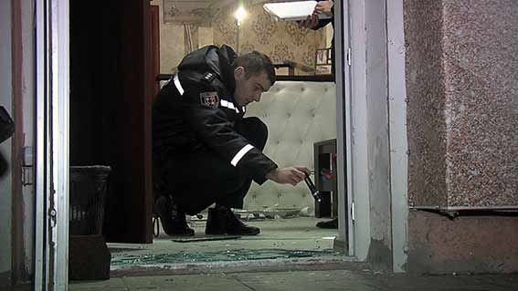 У Вінниці підірвали салон краси бойовою гранатою