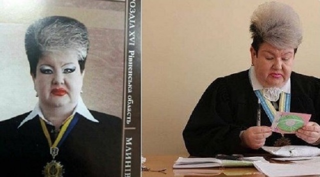 "А давайте ее убьем": фото колоритной судьи разделили украинцев