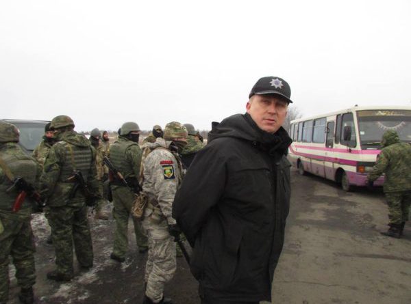 З’явилося відео сьогоднішнього розгону редуту блокади