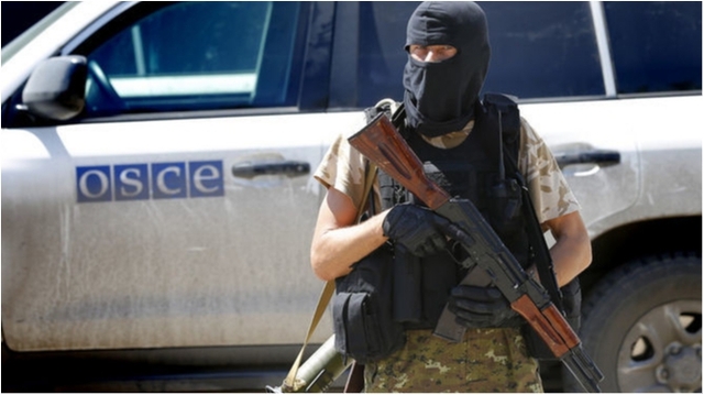 Российские офицеры изобрели систему слежки за перемещением миссии ОБСЕ на Донбассе