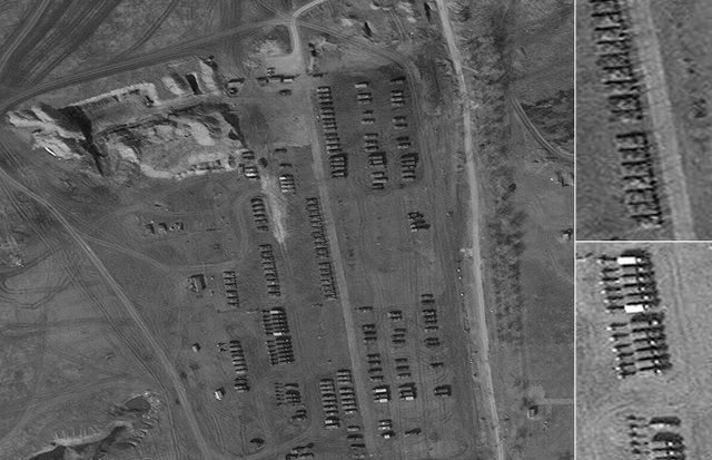 Bellingcat: Біля Алчевська - десятки одиниць важкої техніки бойовиків