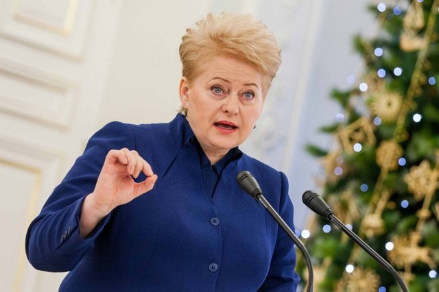 Грибаускайте розказала про європейські апетити Росії